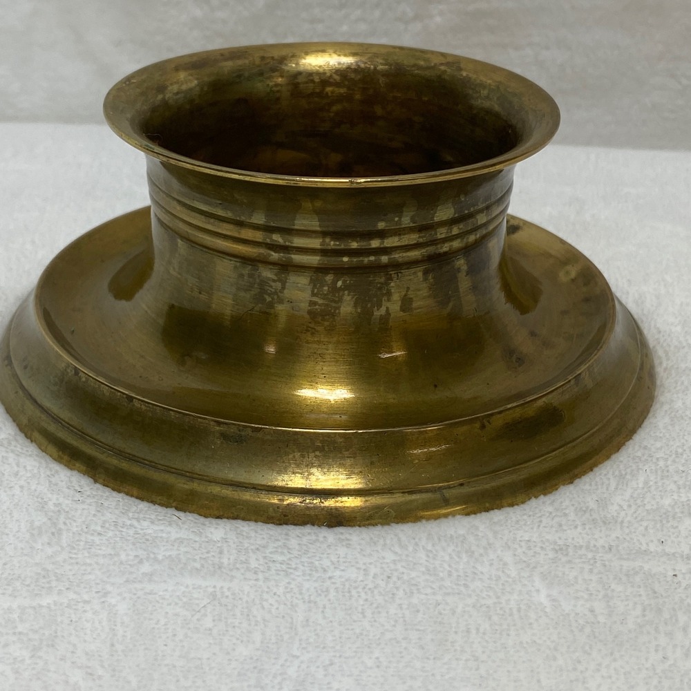 Vintage Brass Candle Holder Made in India
